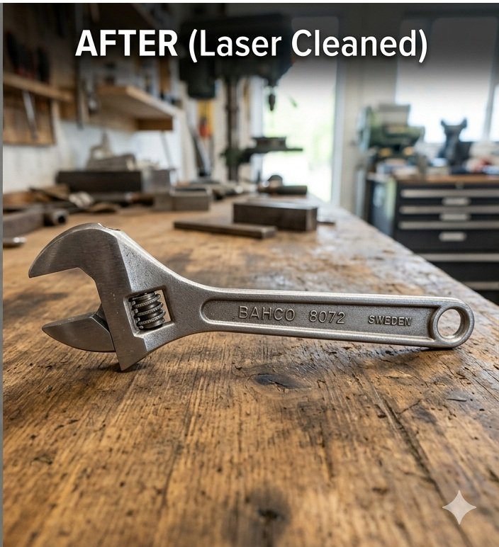 After cleaning